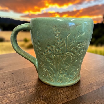 Flower Themed Mug